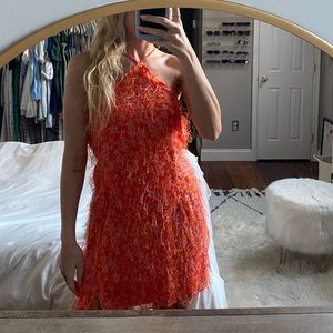 Wild Fable Halter Thread Mini Dress